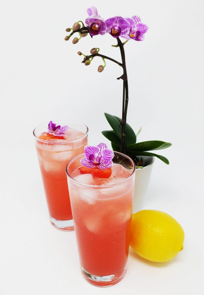 Read more on Strawberry Orchid Lemonade